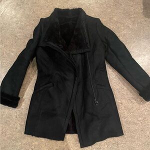 Danier shearling suede coat